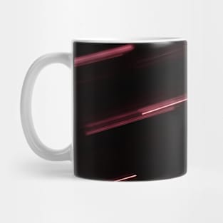 Pink shooting stars blurred lights Mug